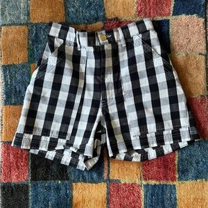 Big Bud Press Gingham Work Shorts